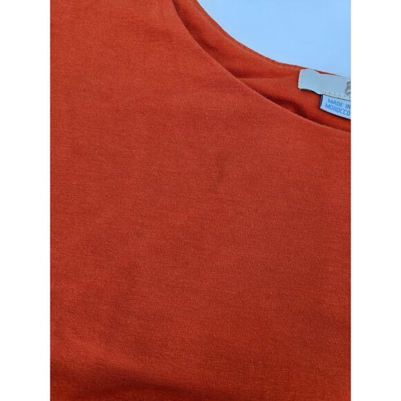 Boden Orange Ruched Tank Top (Size US 12 / UK 16) - Picture 7 of 7